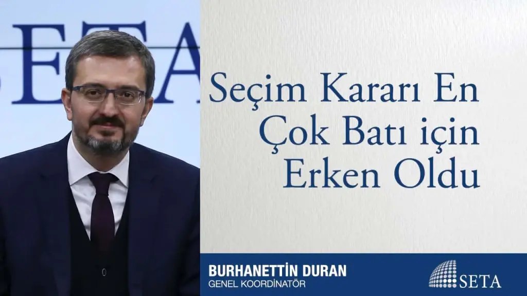 Seçim Kararı En Çok Batı İçin Erken Oldu