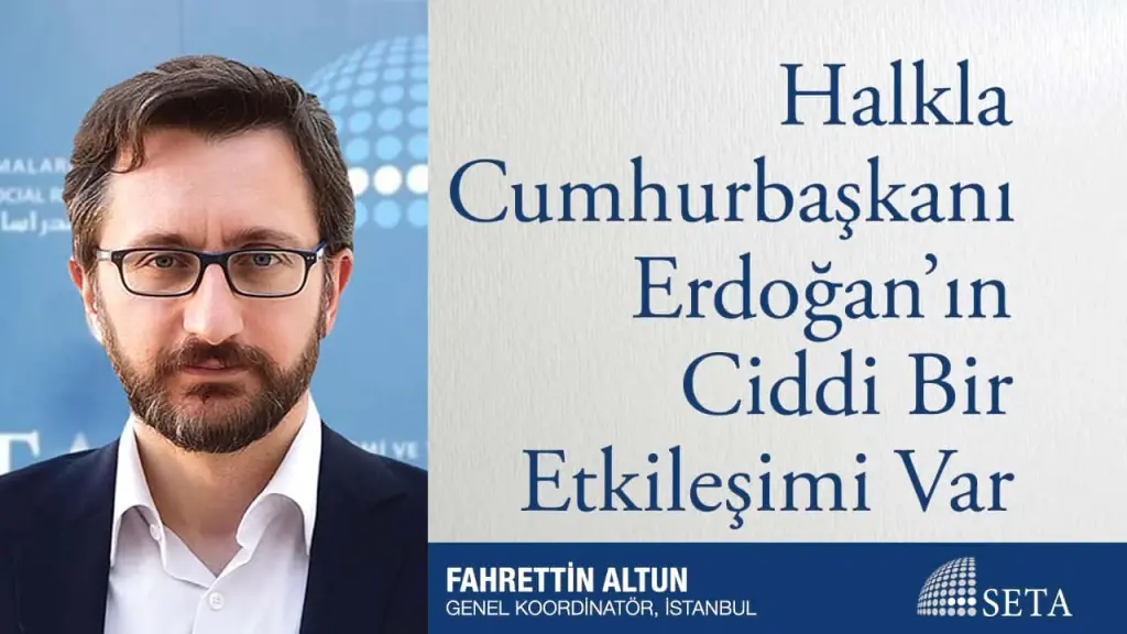 Halkla Cumhurbaşkanı Erdoğan’ın Ciddi Bir Etkileşimi Var