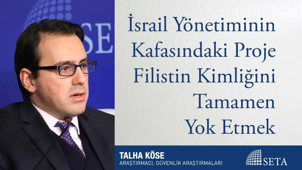 İsrail Yönetiminin Kafasındaki Proje Filistin Kimliğini Tamamen Yok Etmek