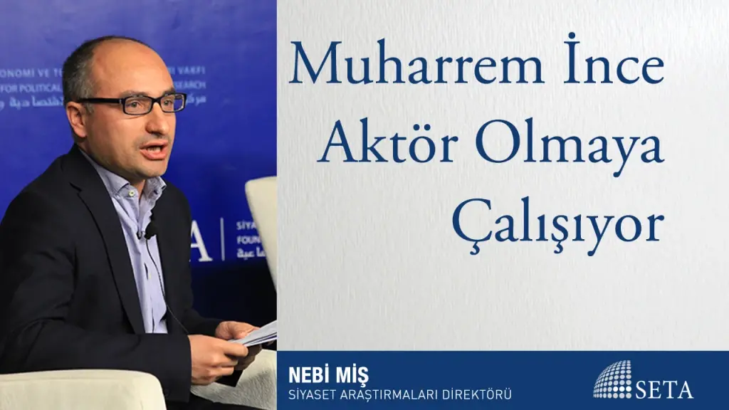 Muharrem İnce Aktör Olmaya Çalışıyor