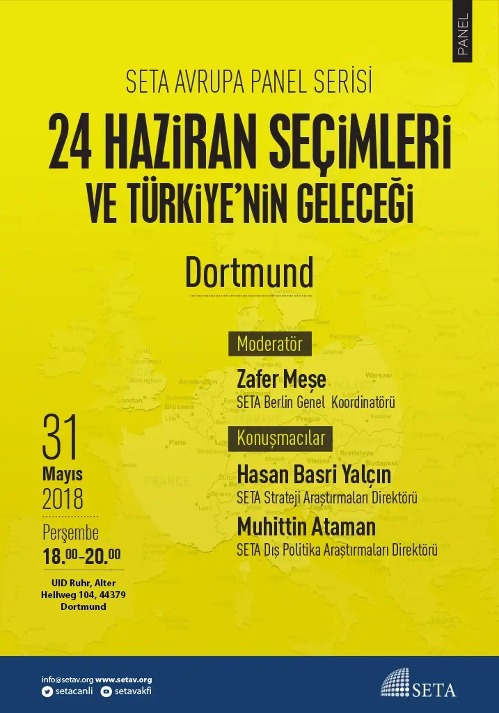Panel: Dortmund | 24 Haziran Seçimleri ve Türkiye’nin Geleceği