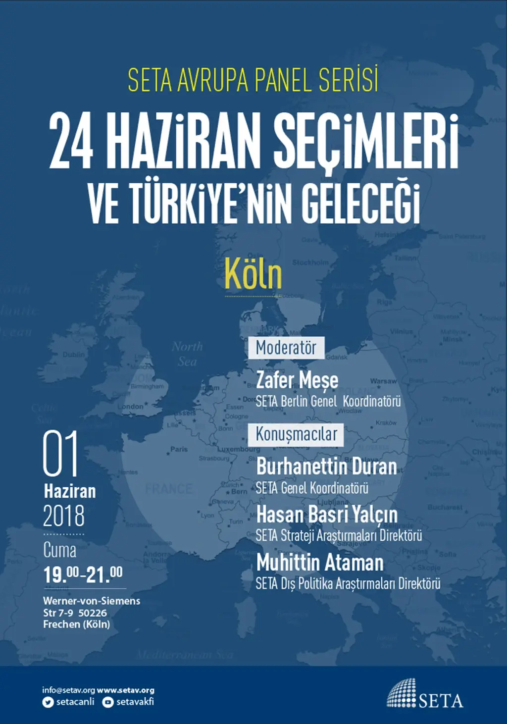 Panel: Köln | 24 Haziran Seçimleri ve Türkiye’nin Geleceği