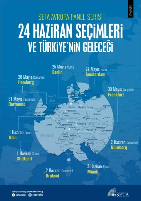 24 Haziran Seçimleri ve Türkiye’nin Geleceği SETA Avrupa Panel Serisi