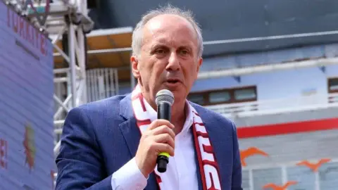 Muharrem İnce’nin Sesi Kısıldı