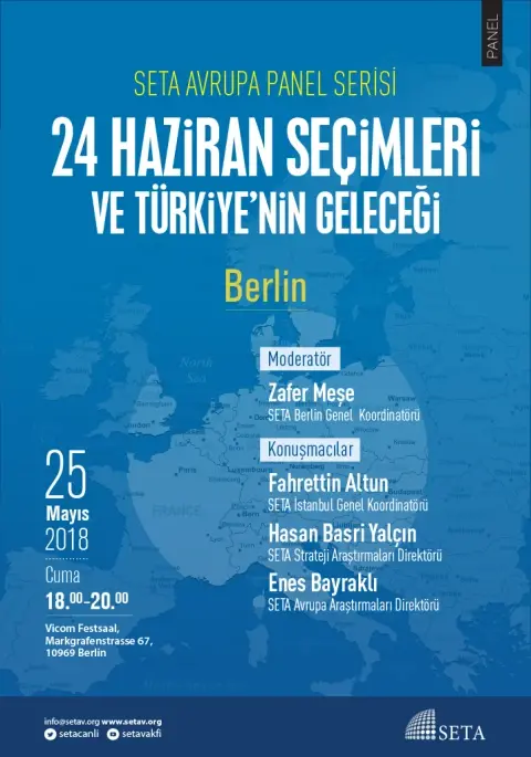 Panel: Berlin | 24 Haziran Seçimleri ve Türkiye’nin Geleceği