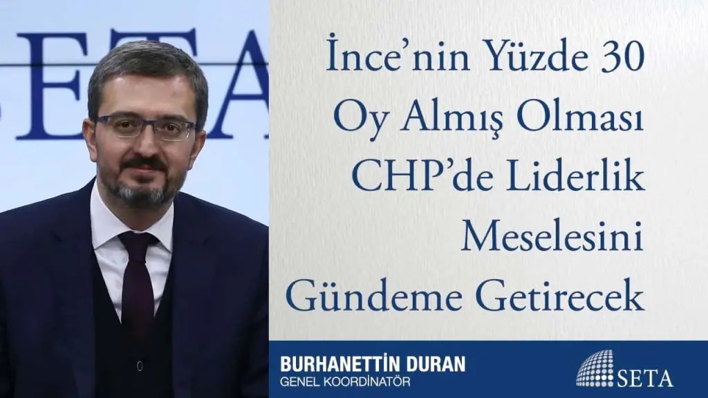 İnce’nin Yüzde 30 Oy Almış Olması CHP’de Liderlik Meselesini Gündeme Getirecek