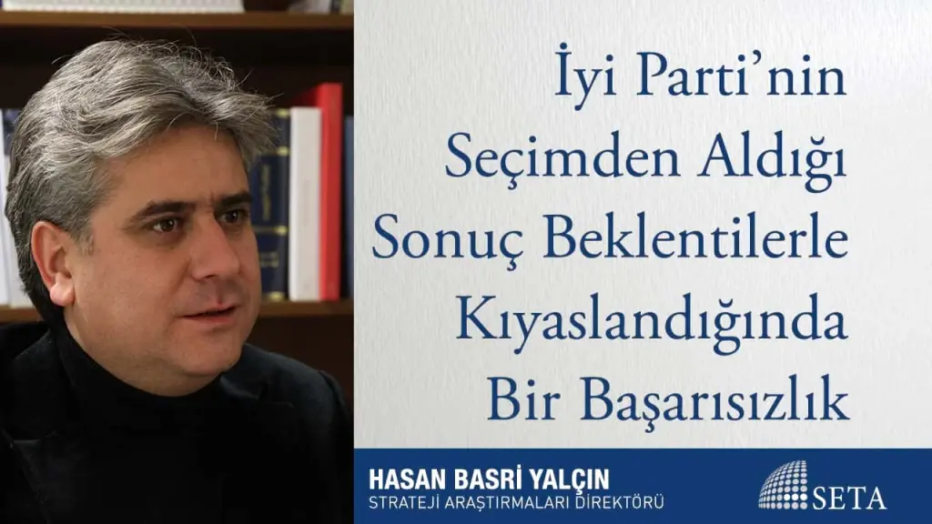 İyi Parti’nin Seçimden Aldığı Sonuç Beklentilerle Kıyaslandığında Bir Başarısızlık