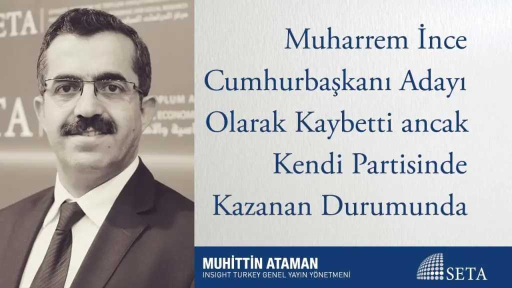 Muharrem İnce Cumhurbaşkanı Adayı Olarak Kaybetti ancak Kendi Partisinde Kazanan Durumunda