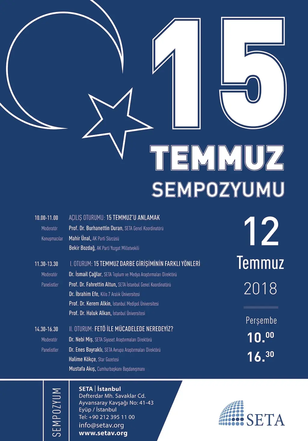 15 Temmuz Sempozyumu