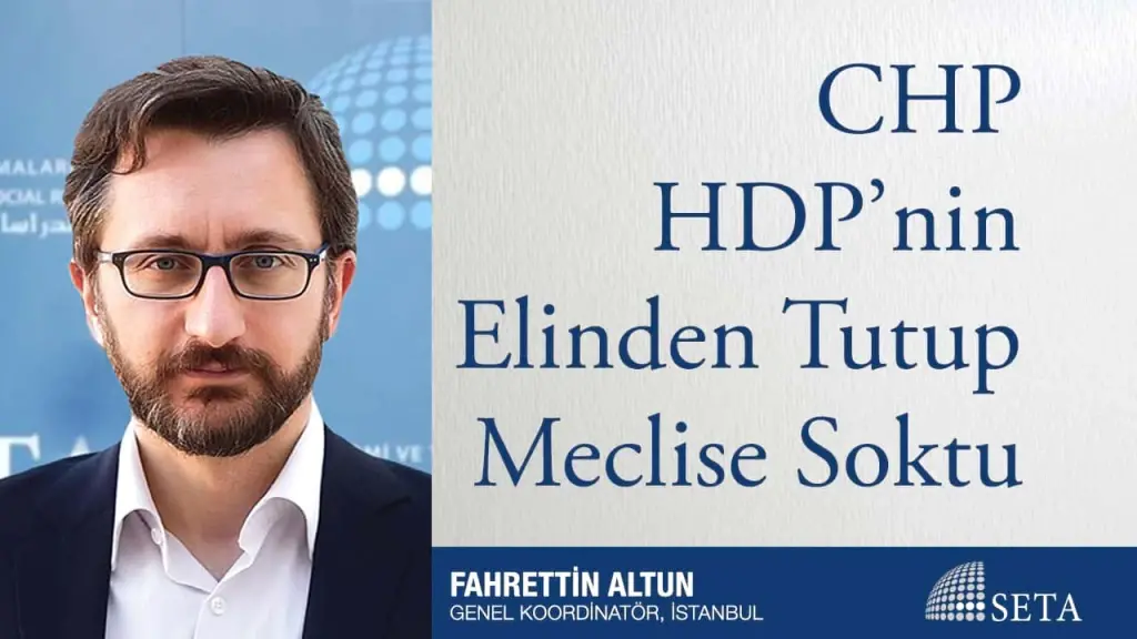 CHP HDP’nin Elinden Tutup Meclise Soktu