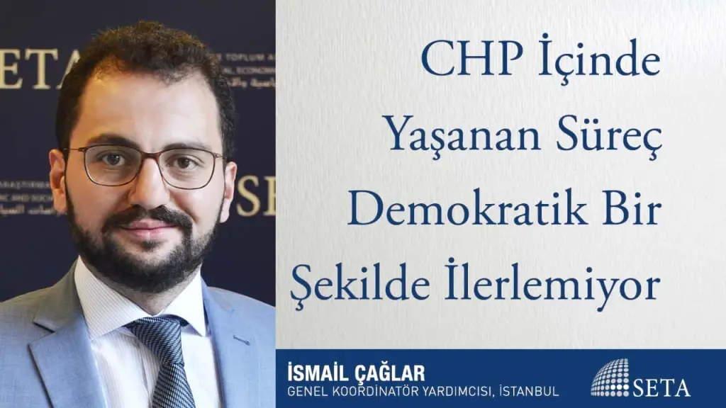 CHP İçinde Yaşanan Süreç Demokratik Bir Şekilde İlerlemiyor