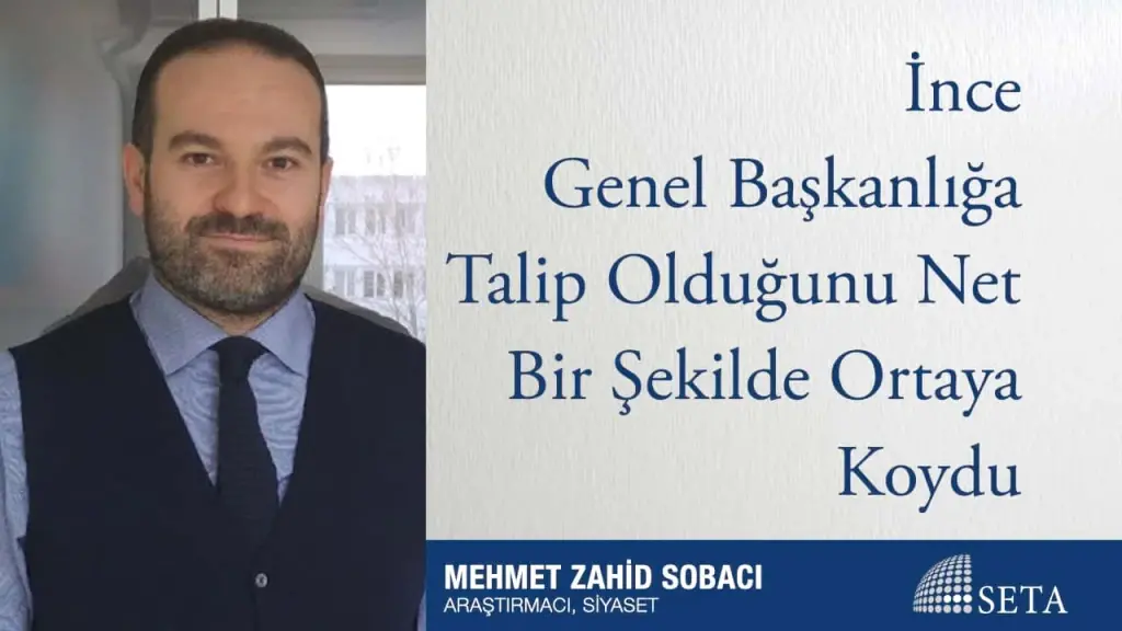 İnce Genel Başkanlığa Talip Olduğunu Net Bir Şekilde Ortaya Koydu