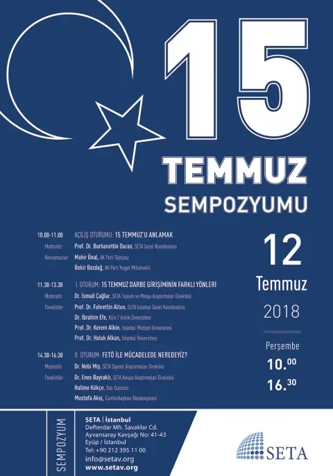15 Temmuz Sempozyumu