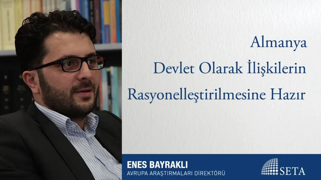Almanya Devlet Olarak İlişkilerin Rasyonelleştirilmesine Hazır