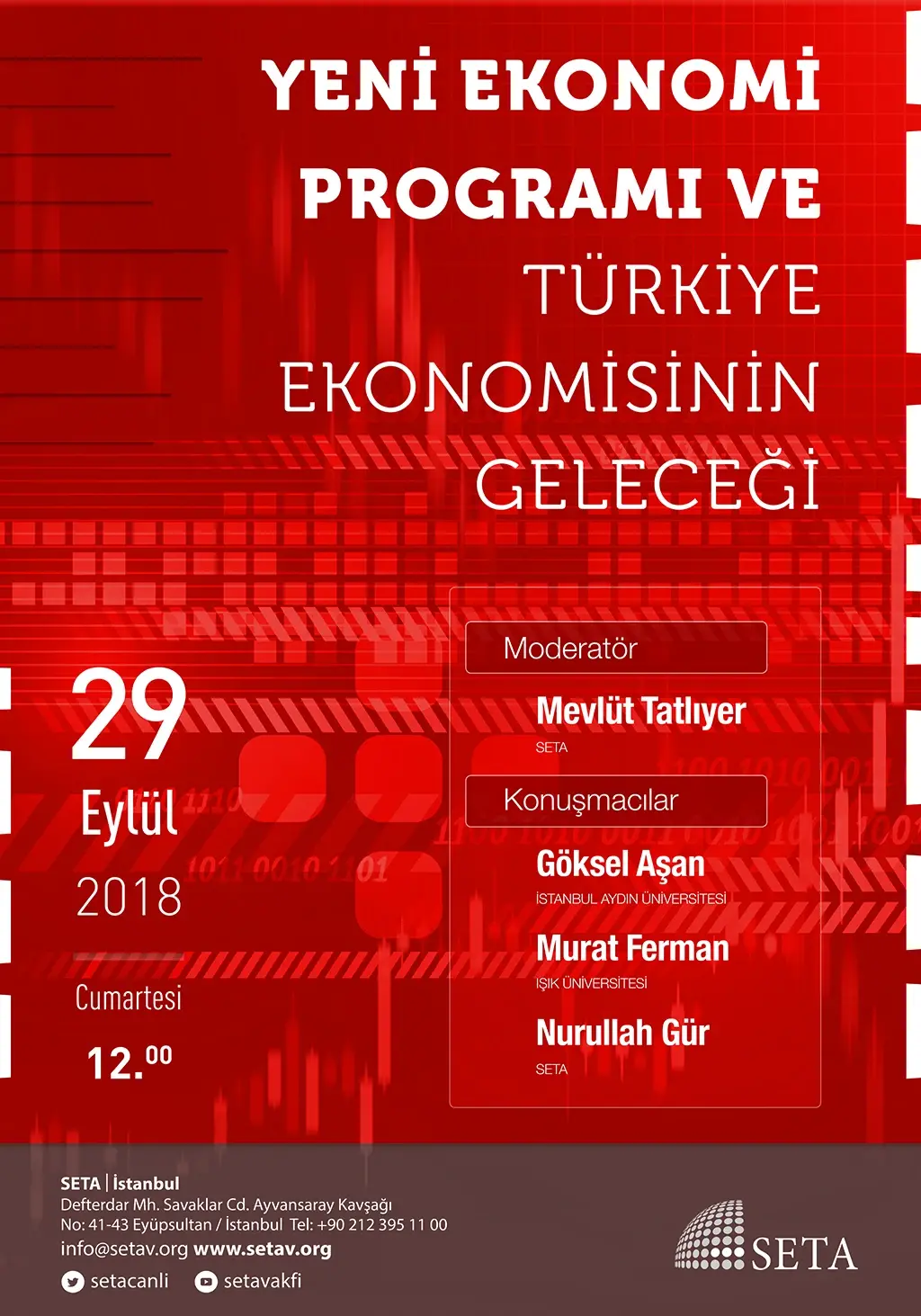 Panel: Yeni Ekonomi Programı Ve Türkiye Ekonomisinin Geleceği