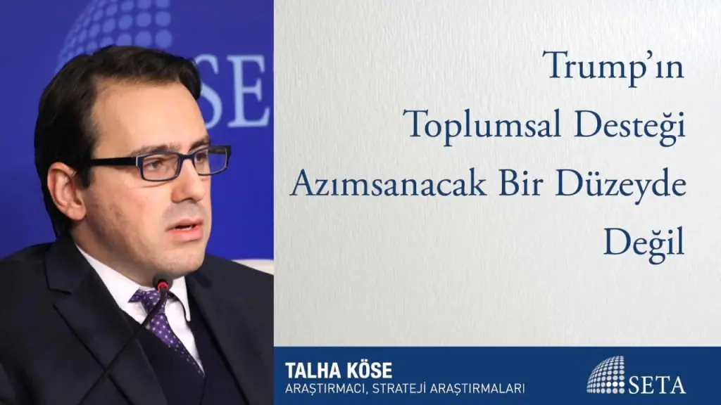 Trump’ın Toplumsal Desteği Azımsanacak Bir Düzeyde Değil