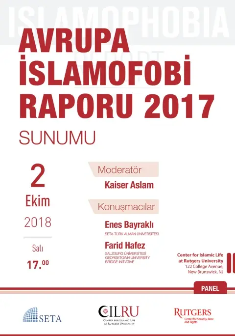 Avrupa İslamofobi Raporu 2017 Sunumu