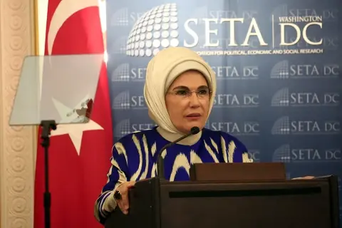 Emine Erdoğan’dan ABD’de ’İnsani Yardım’ Vurgusu
