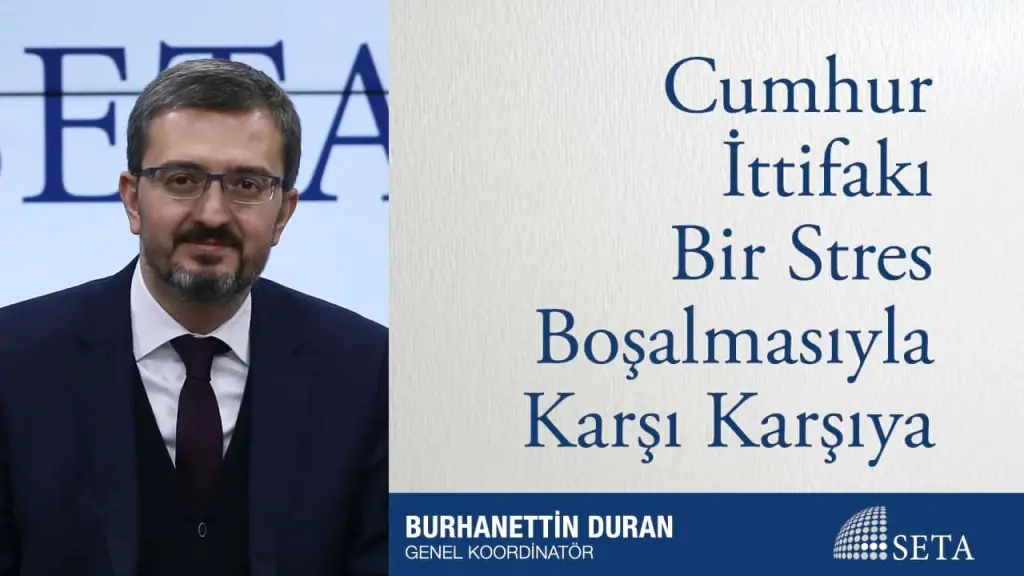Cumhur İttifakı Bir Stres Boşalmasıyla Karşı Karşıya