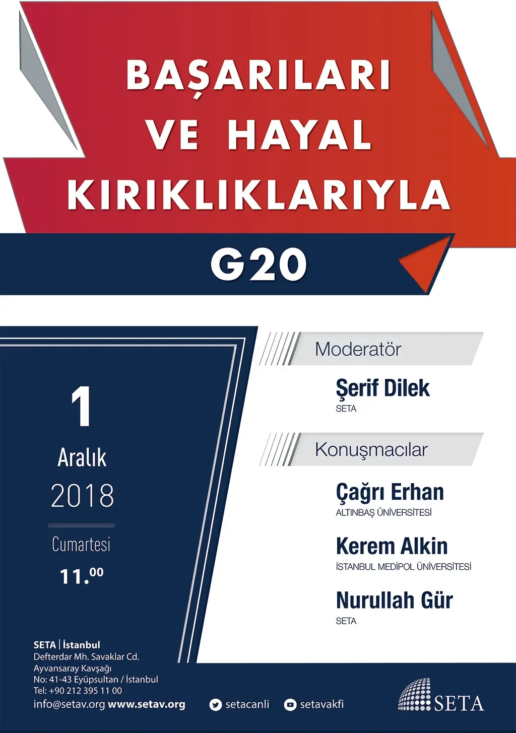 Panel: Başarıları ve Hayal Kırıklıklarıyla G20