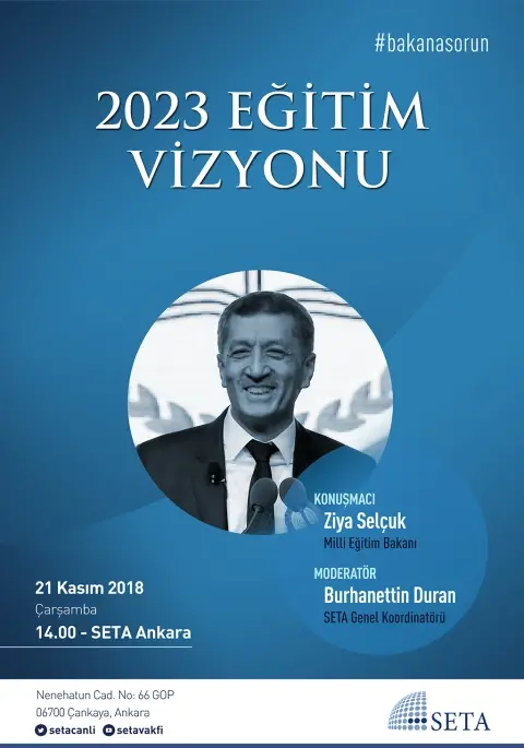 Özel Oturum: Milli Eğitim Bakanı Ziya Selçuk ile 2023 Eğitim Vizyonu | #BakanaSorun