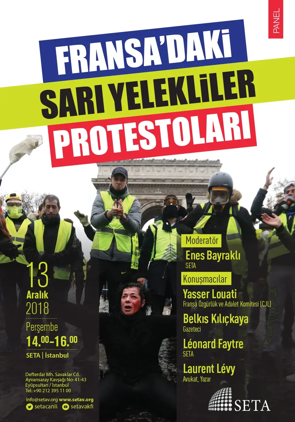 Panel: Fransa’daki Sarı Yelekliler Protestoları