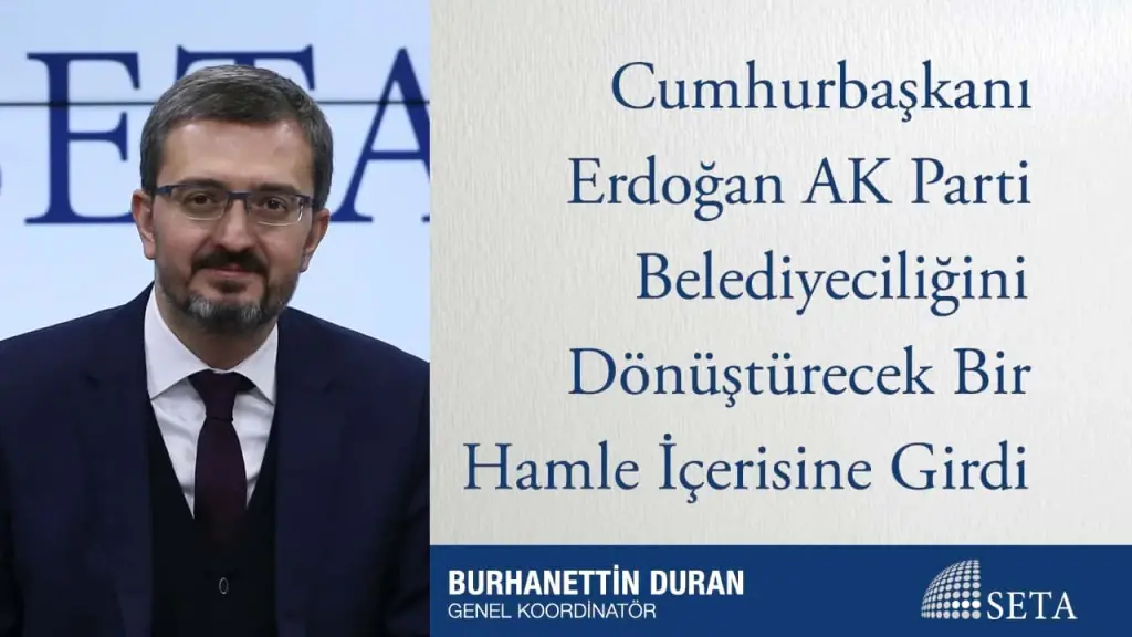 Cumhurbaşkanı Erdoğan AK Parti Belediyeciliğini Dönüştürecek Bir Hamle İçerisine Girdi