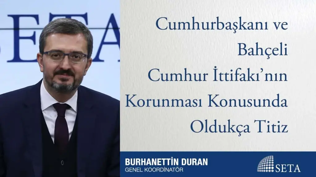 Cumhurbaşkanı ve Bahçeli Cumhur İttifakı’nın Korunması Konusunda Oldukça Titiz