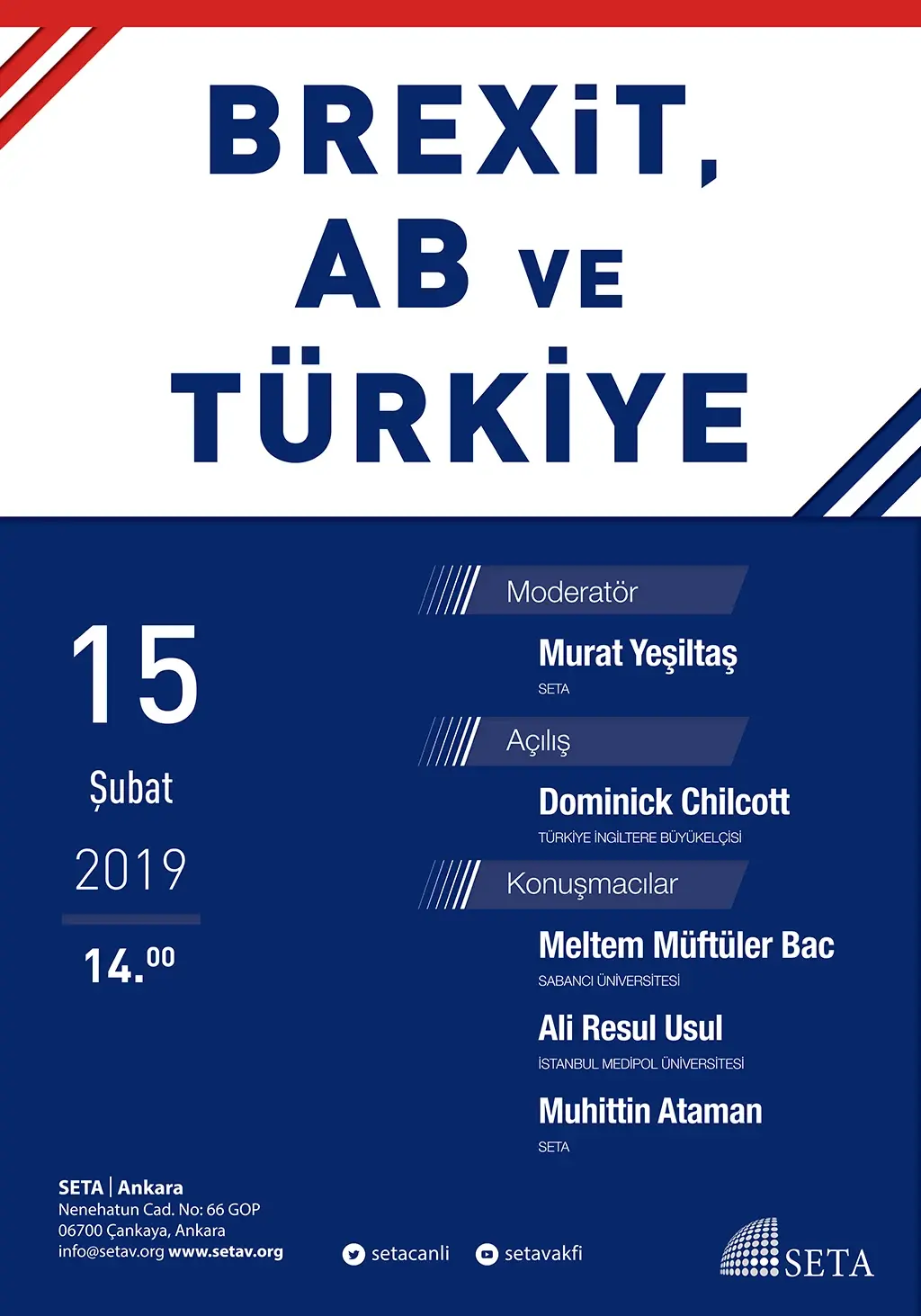 Panel: Brexit, AB ve Türkiye