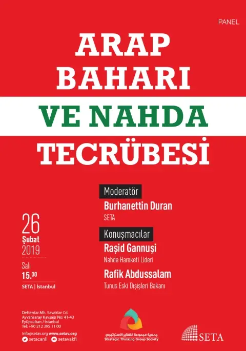 Panel: Arap Baharı ve Nahda Tecrübesi