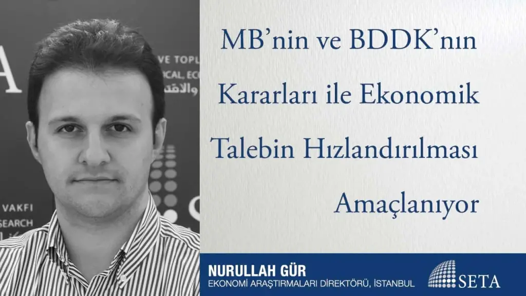 MB’nin ve BDDK’nın Kararları ile Ekonomik Talebin Hızlandırılması Amaçlanıyor
