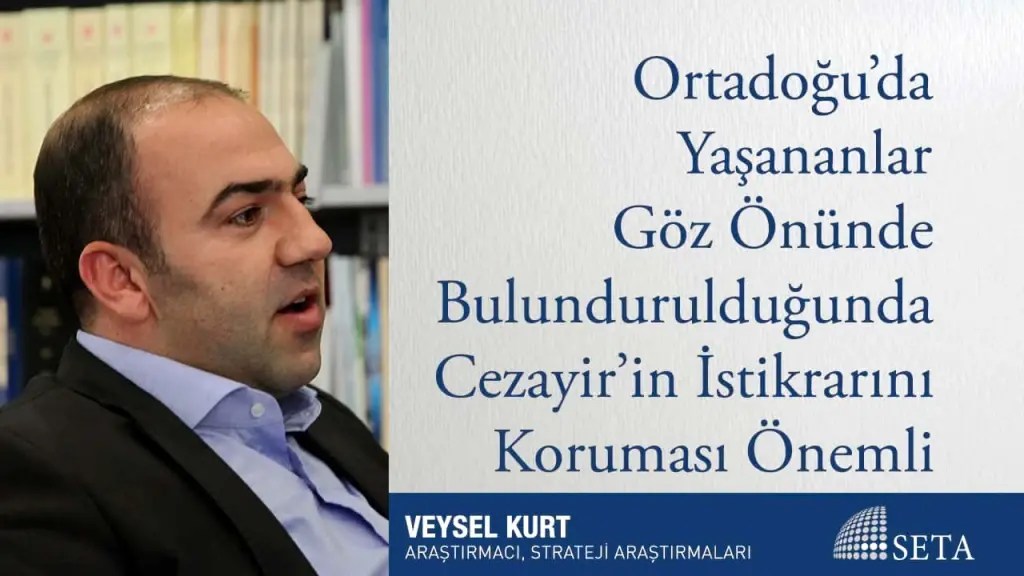Ortadoğu’da Yaşananlar Göz Önünde Bulundurulduğunda Cezayir’in İstikrarını Koruması Önemli