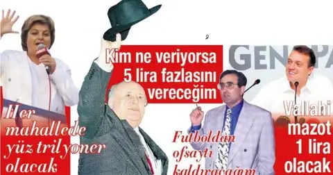Biz Ne Seçimler Gördük, Ne Vaatler Duyduk!