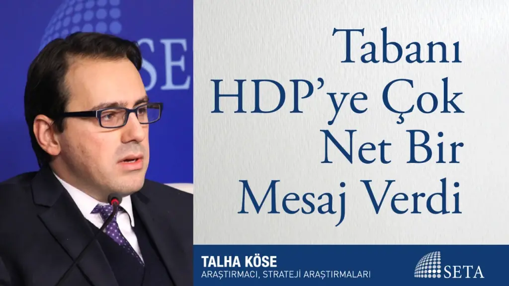 Tabanı HDP’ye Çok Net Bir Mesaj Verdi