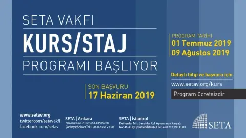SETA 2019 Yaz Dönemi Kurs Programı Başlıyor