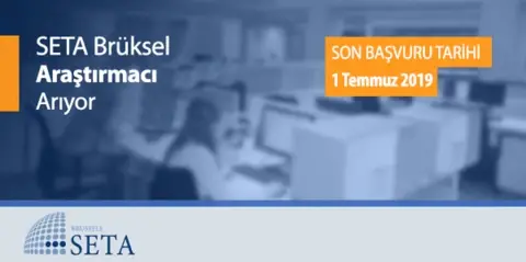 SETA Brüksel Tam Zamanlı Araştırmacı Arıyor!