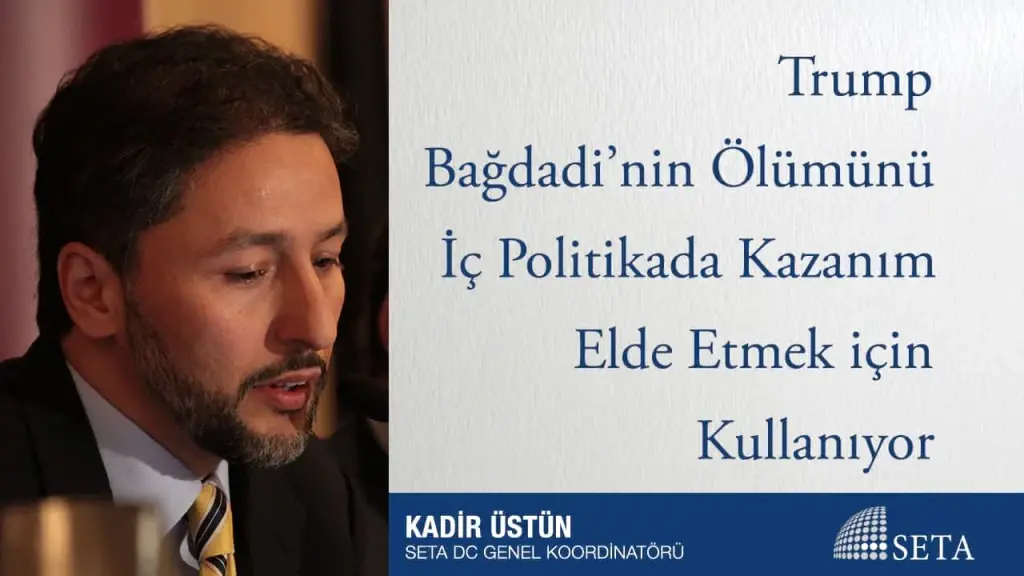 Trump Bağdadi’nin Ölümünü İç Politikada Kazanım Elde Etmek için Kullanıyor