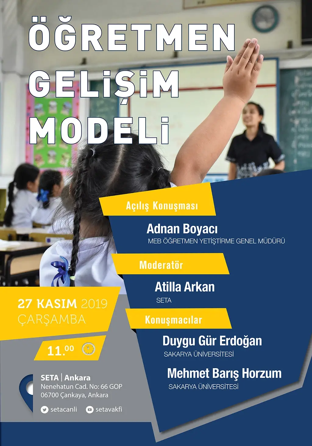 Panel: Öğretmen Gelişim Modeli