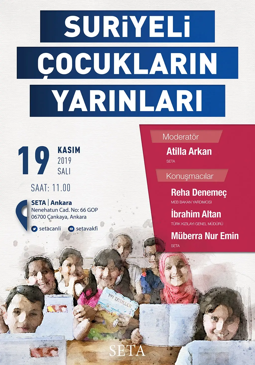Panel: Suriyeli Çocukların Yarınları