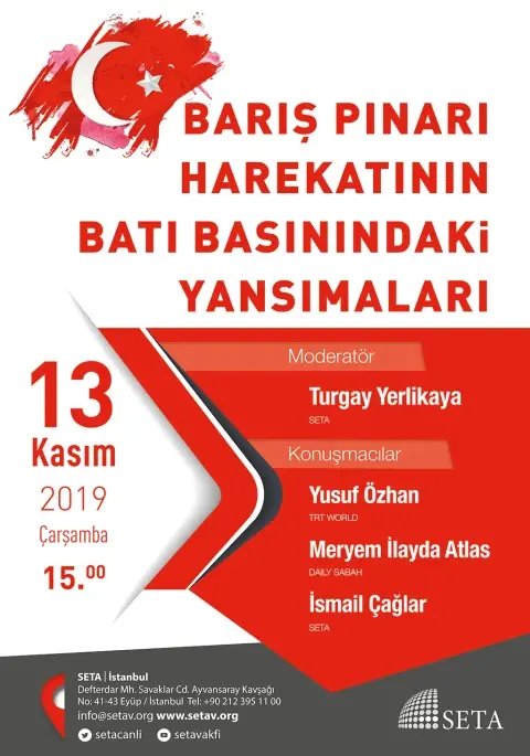 Panel: Barış Pınarı Harekatının Batı Basınındaki Yansımaları