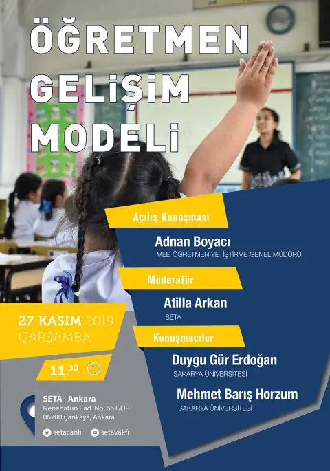 Panel: Öğretmen Gelişim Modeli