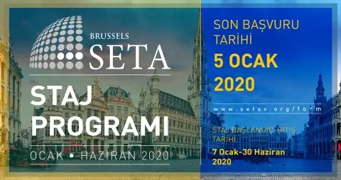 SETA Brüksel 2020 Staj Programı Başlıyor