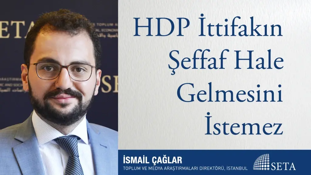 HDP İttifakın Şeffaf Hale Gelmesini İstemez