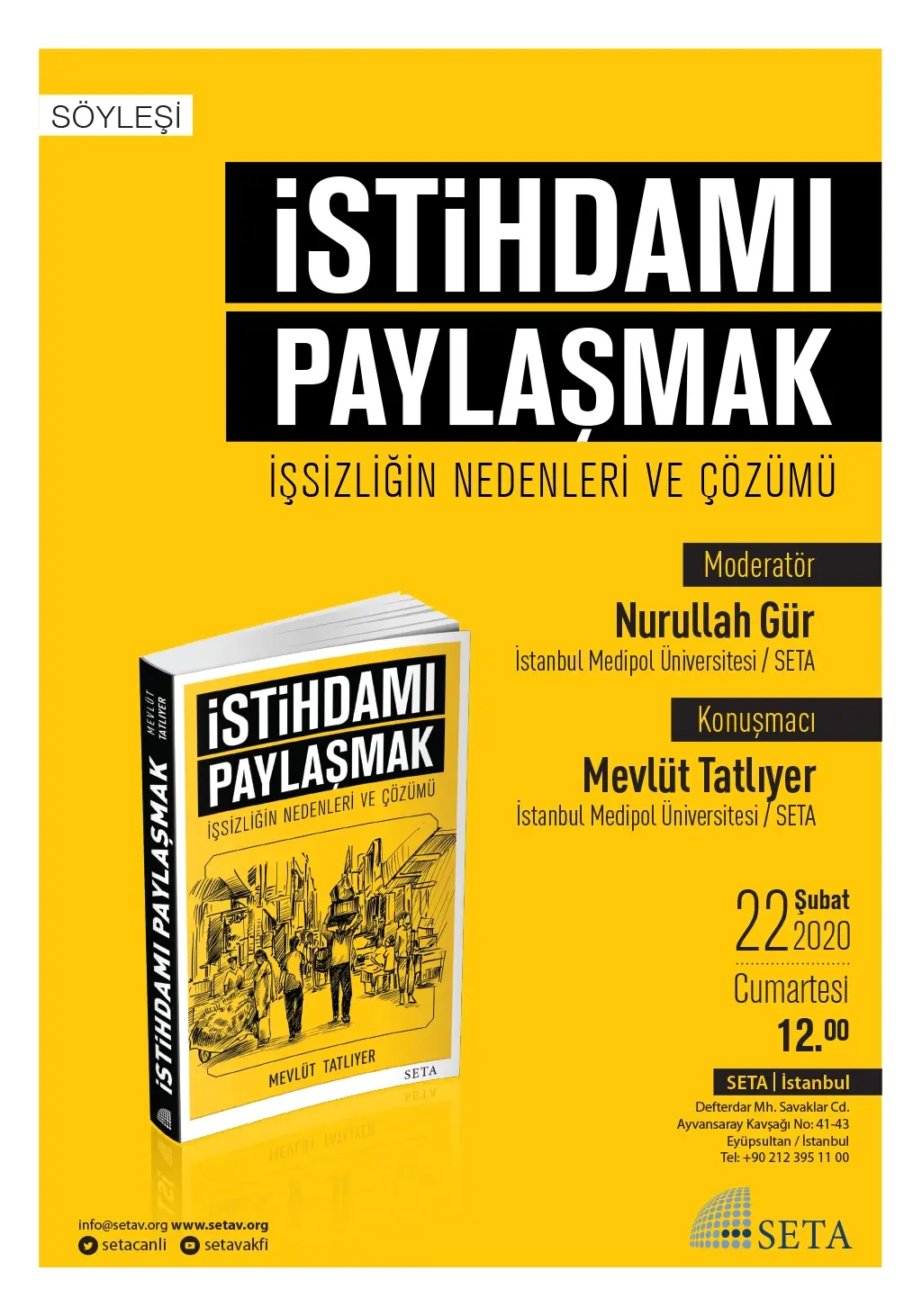 Kitap Söyleşisi: İstihdamı Paylaşmak | İşsizliğin Nedenleri ve Çözümü