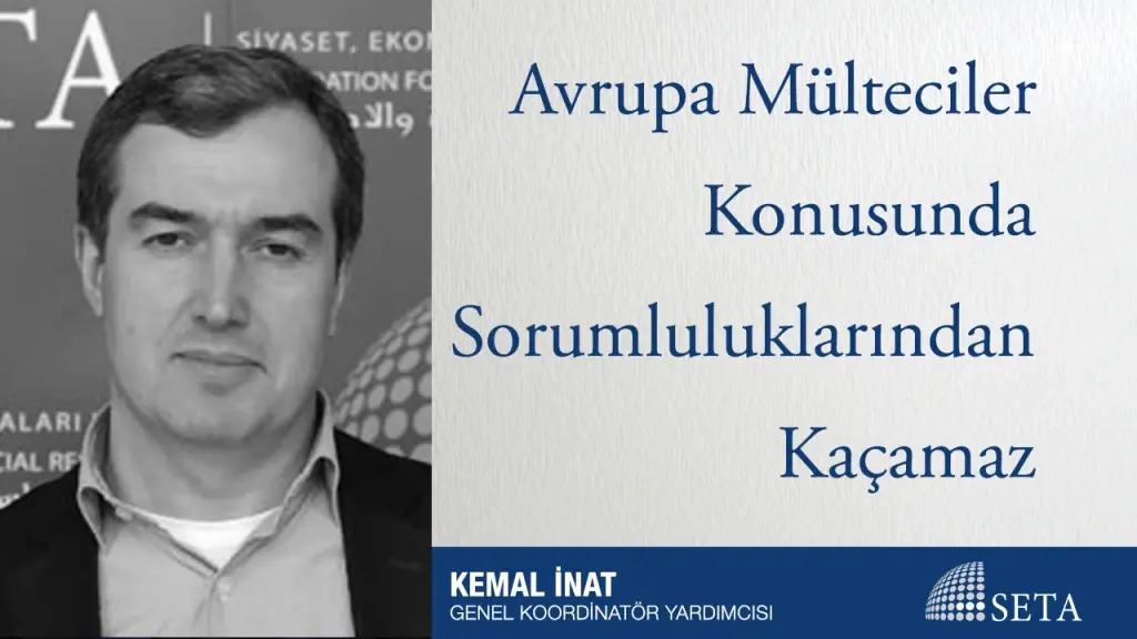 Avrupa Mülteciler Konusunda Sorumluluklarından Kaçamaz