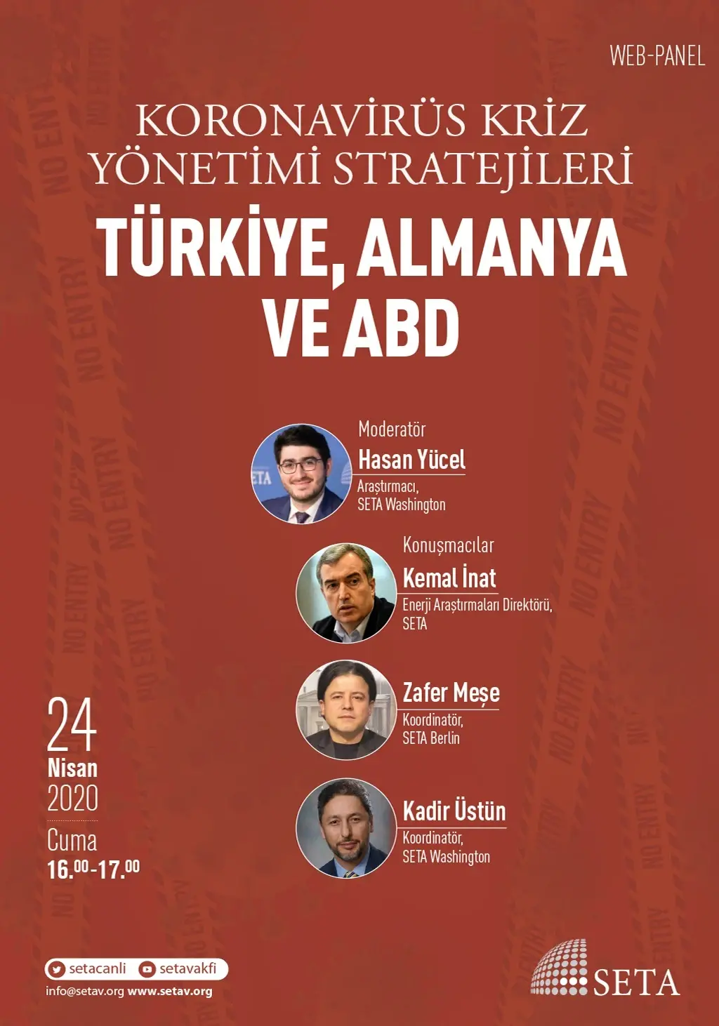 Web Panel: Koronavirüs Kriz Yönetimi Stratejileri | Türkiye, Almanya ve ABD