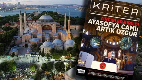 Kriter’in Temmuz-Ağustos Sayısı Çıktı: Zincirler Kırıldı, Ayasofya Camii Artık Özgür