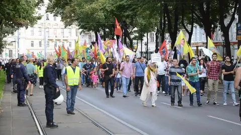 Odak: Avusturya’da PKK Gösterileri