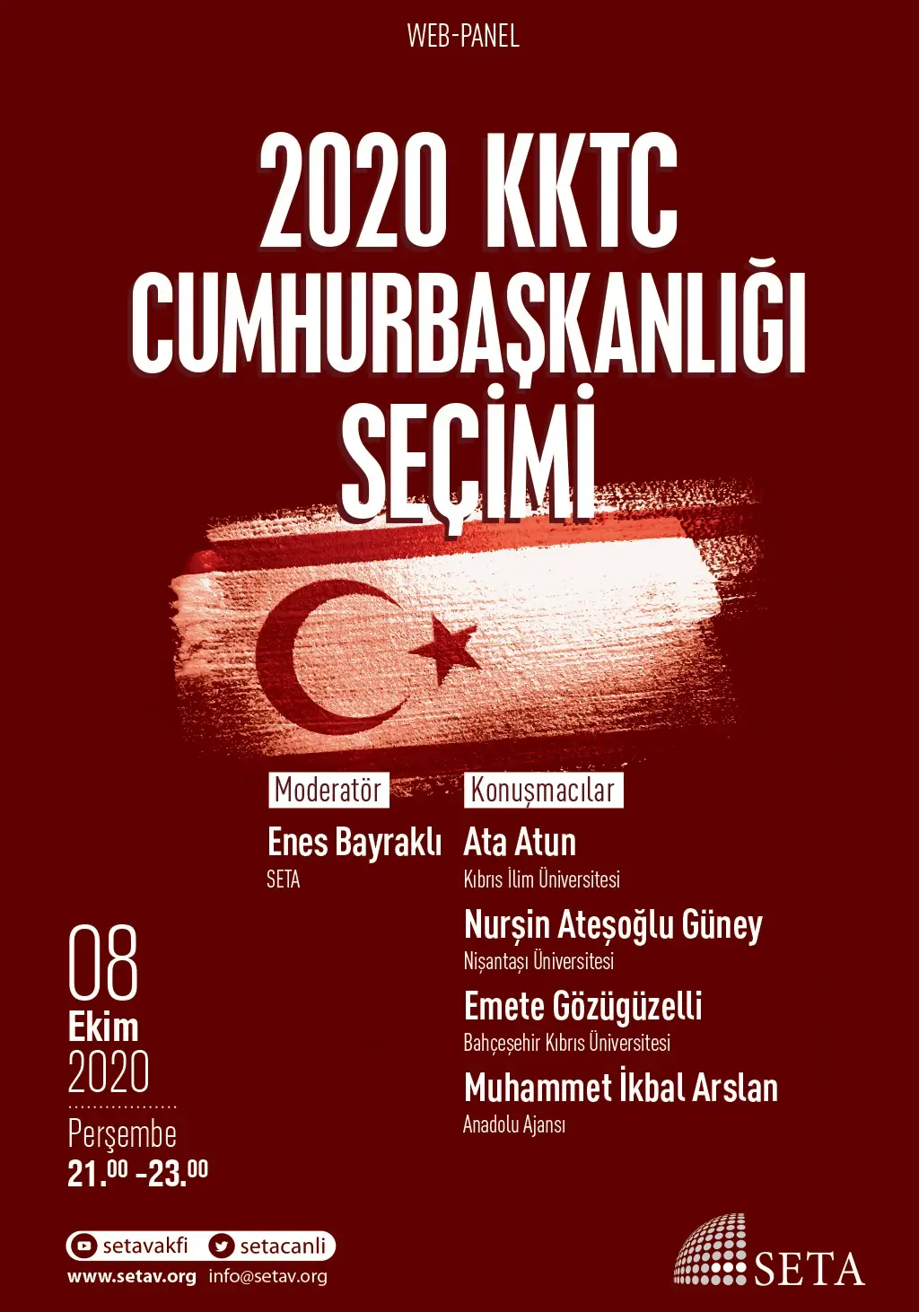 Web Panel: 2020 KKTC Cumhurbaşkanlığı Seçimi