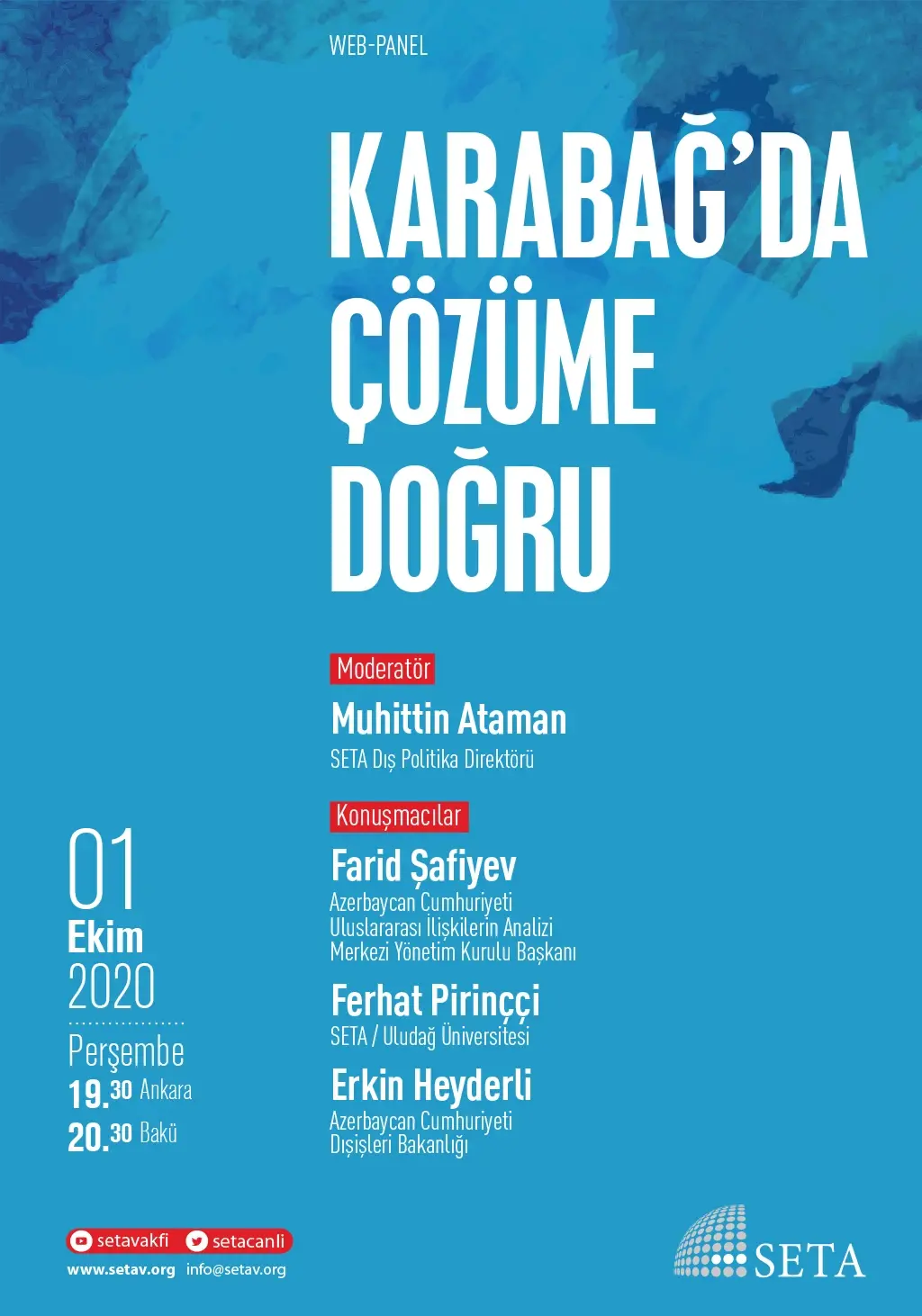 Web Panel: Karabağ’da Çözüme Doğru